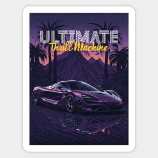 Ultimate Thrill Machine Sticker